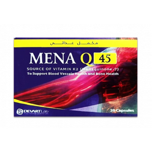 MENA Q-45 ( VITAMIN K2 as MENAQUINONE-7 ) — DIETARY SUPPLEMENT 20 CAPSULES